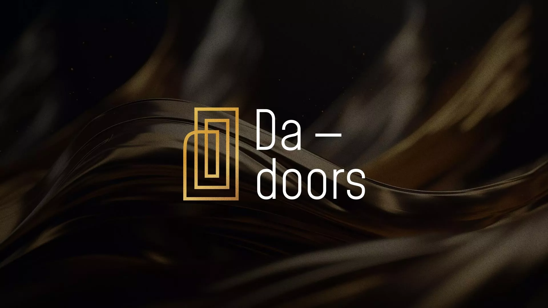 Разработка логотипа для компании «DA-DOORS» в Белоусово